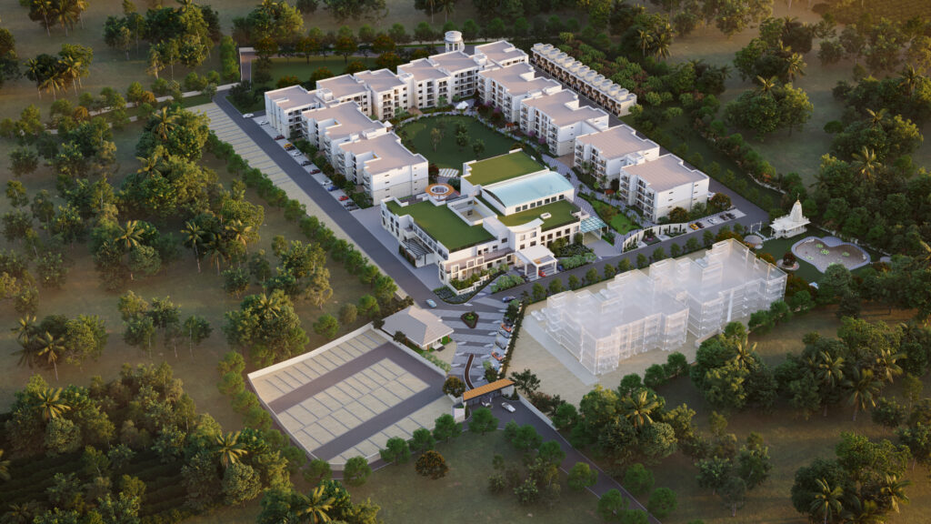 CHL Urja interior finishing render