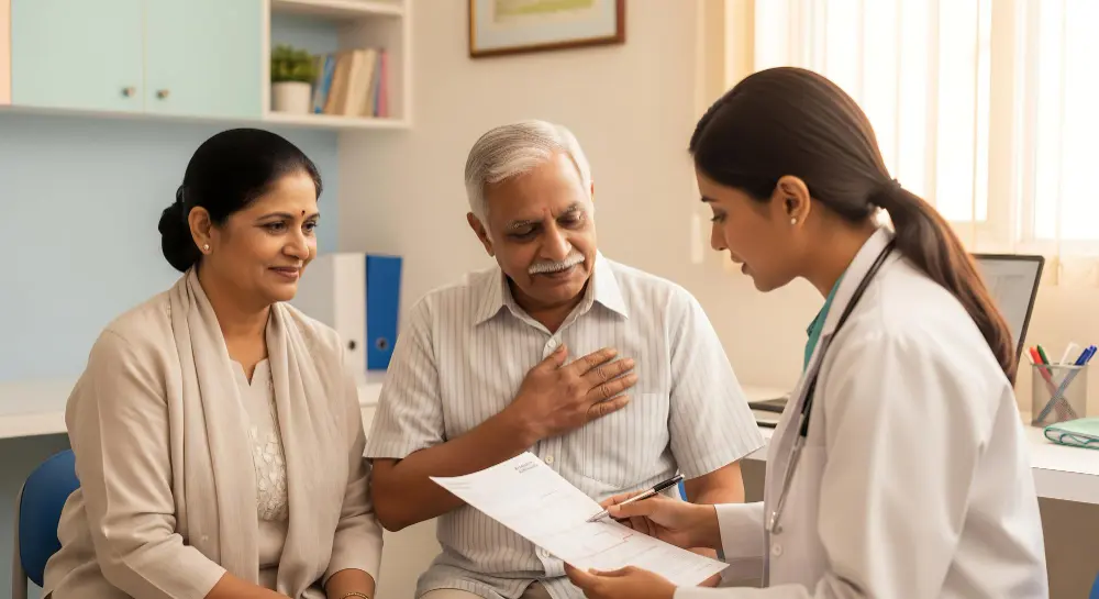 Doctor consultation at CHL Urja