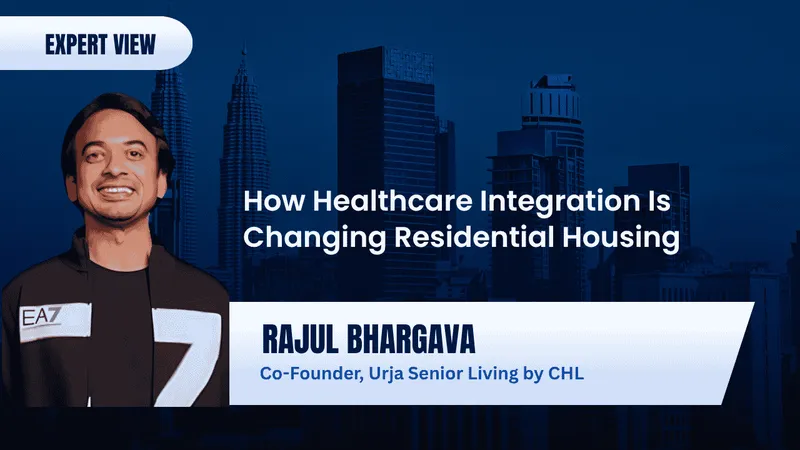 Rajul Bhargava, Co-Founder of Urja Senior Living featured in The Realty Today