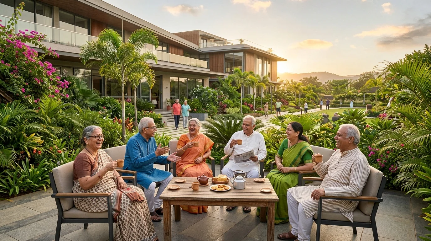 The Tribune article on Urja Senior Living township launch
