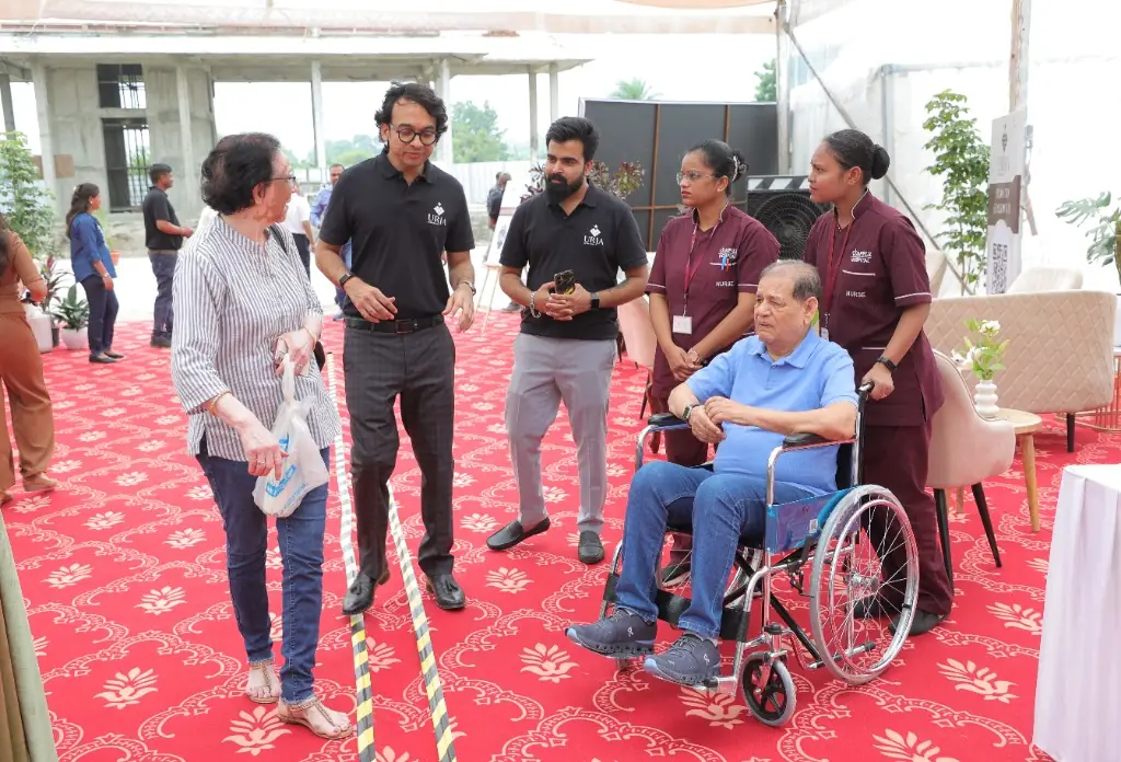 24x7 medical care team, nursing staff, and assisted senior care support at CHL Urja