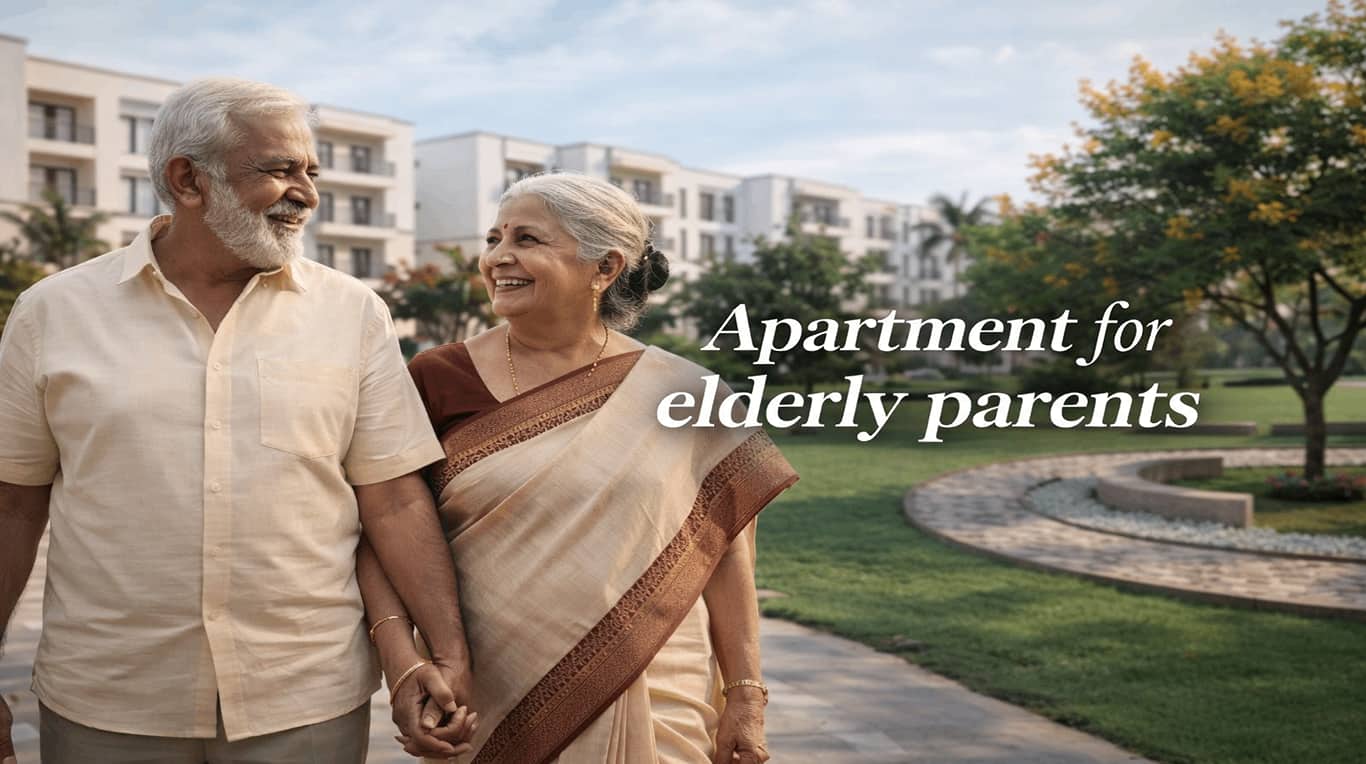 Apartment for Elderly Parents in India